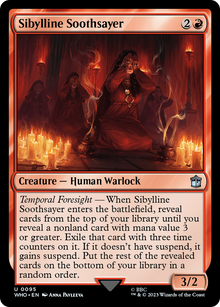 Sibylline Soothsayer⁣ - Universes Beyond: Doctor Who⁣ (Uncommon)⁣ [95]