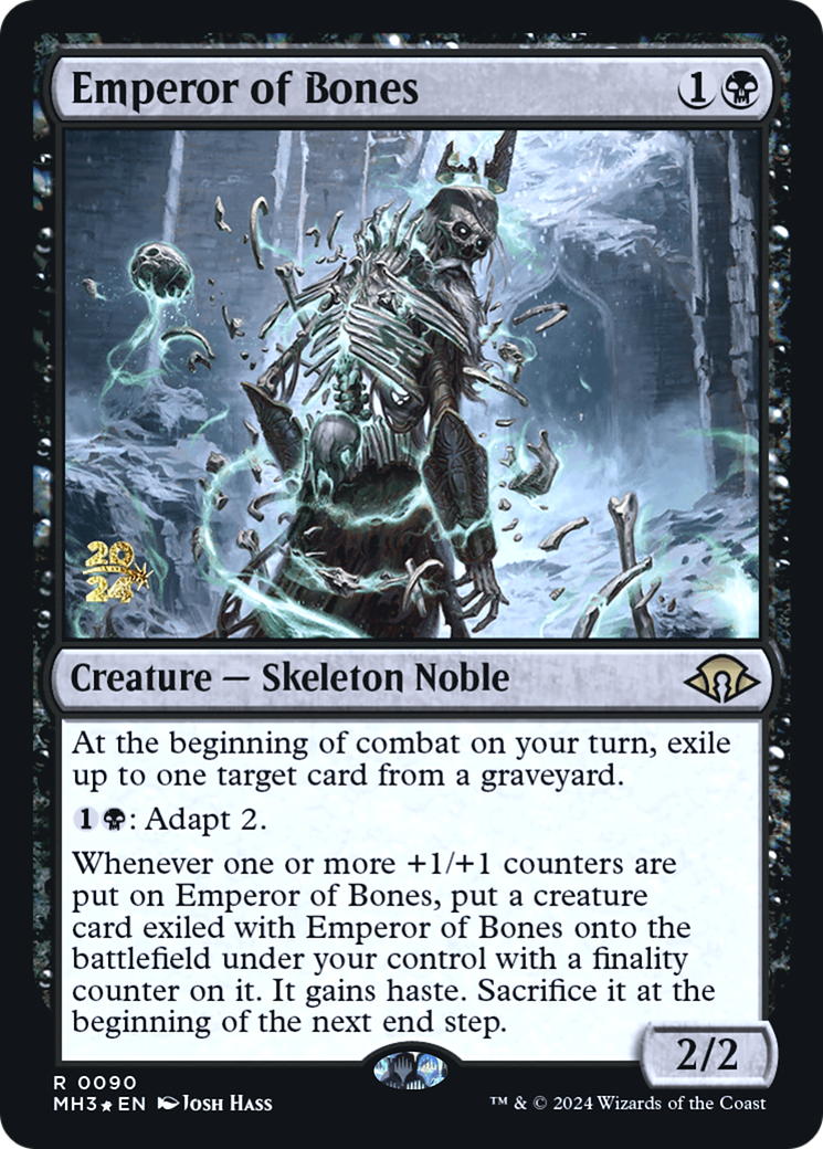 Emperor of Bones (PRE-90S) - Modern Horizons 3 Promos Foil