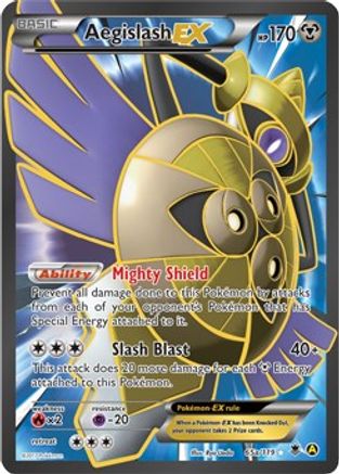 Aegislash EX 65a/119  - Holofoil Alternate Art Promos - Promo