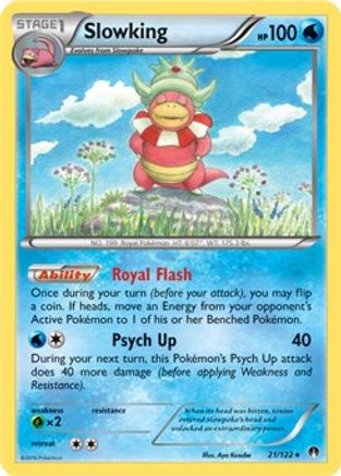 Slowking 021/122  - Holofoil Alternate Art Promos - Promo