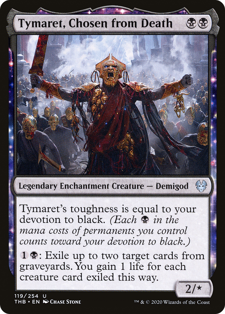 Tymaret, Chosen from Death⁣ - Theros Beyond Death⁣ (Uncommon)⁣ [119]