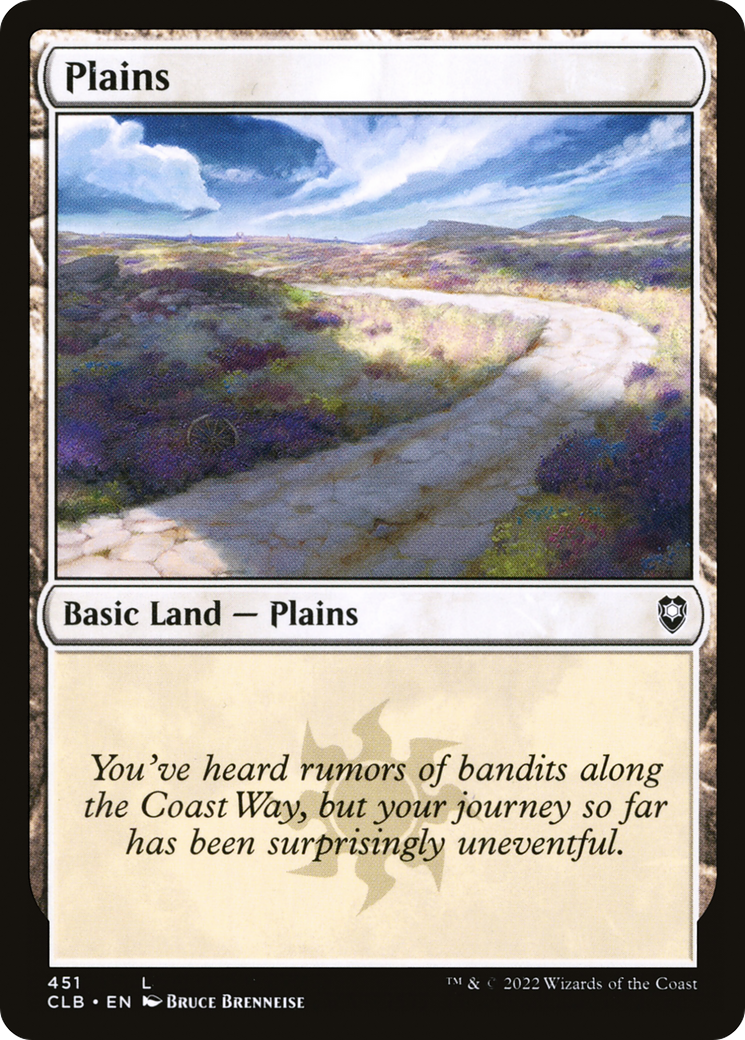 Plains (V.1)⁣ - Commander Legends: Battle for Baldur's Gate: Extras⁣ (Land)⁣ [451]