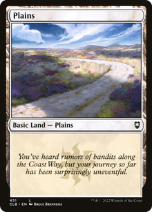 Plains (V.1)⁣ - Commander Legends: Battle for Baldur's Gate: Extras⁣ (Land)⁣ [451]