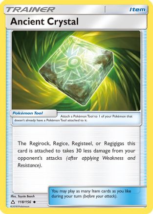 Ancient Crystal 118/156  SM  Ultra Prism - Uncommon