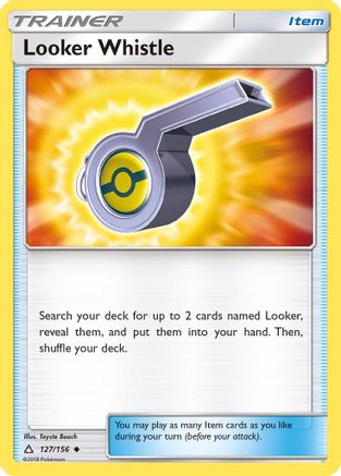 Looker Whistle 127  SM  Ultra Prism - Uncommon