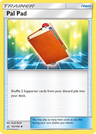 Pal Pad 132/156  SM  Ultra Prism - Uncommon