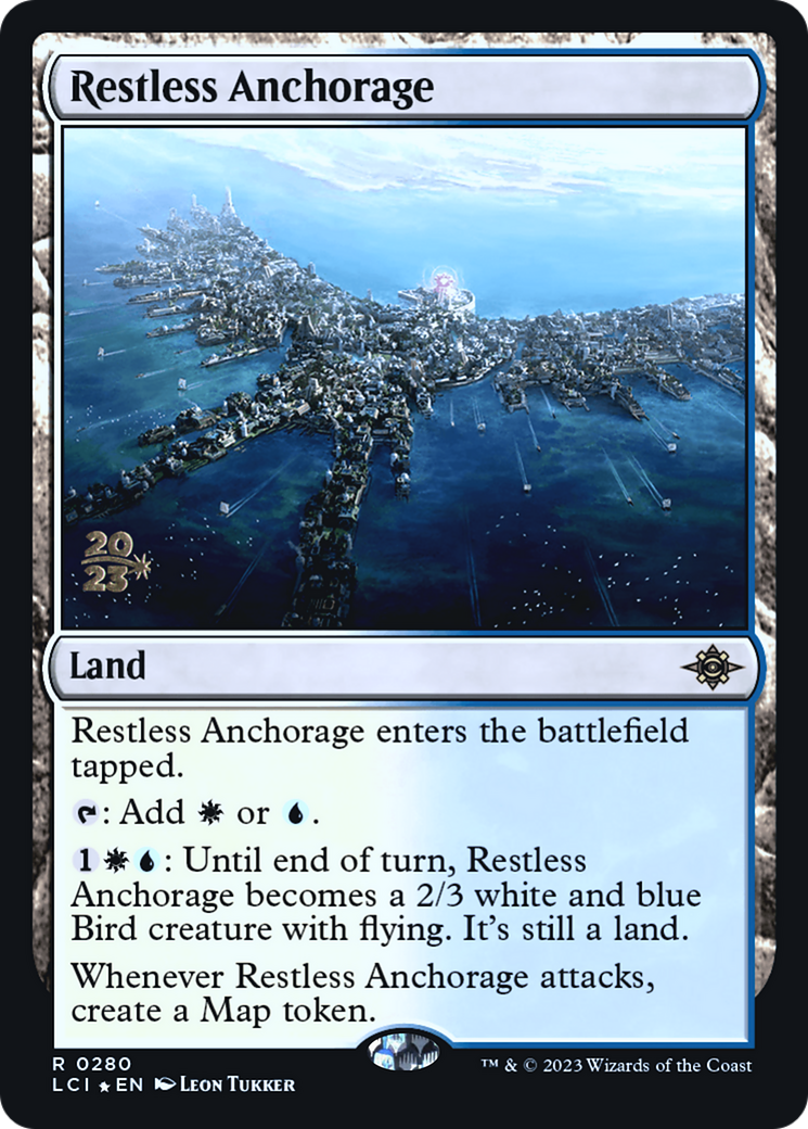 Restless Anchorage (PRE-280S) - The Lost Caverns of Ixalan Promos Foil