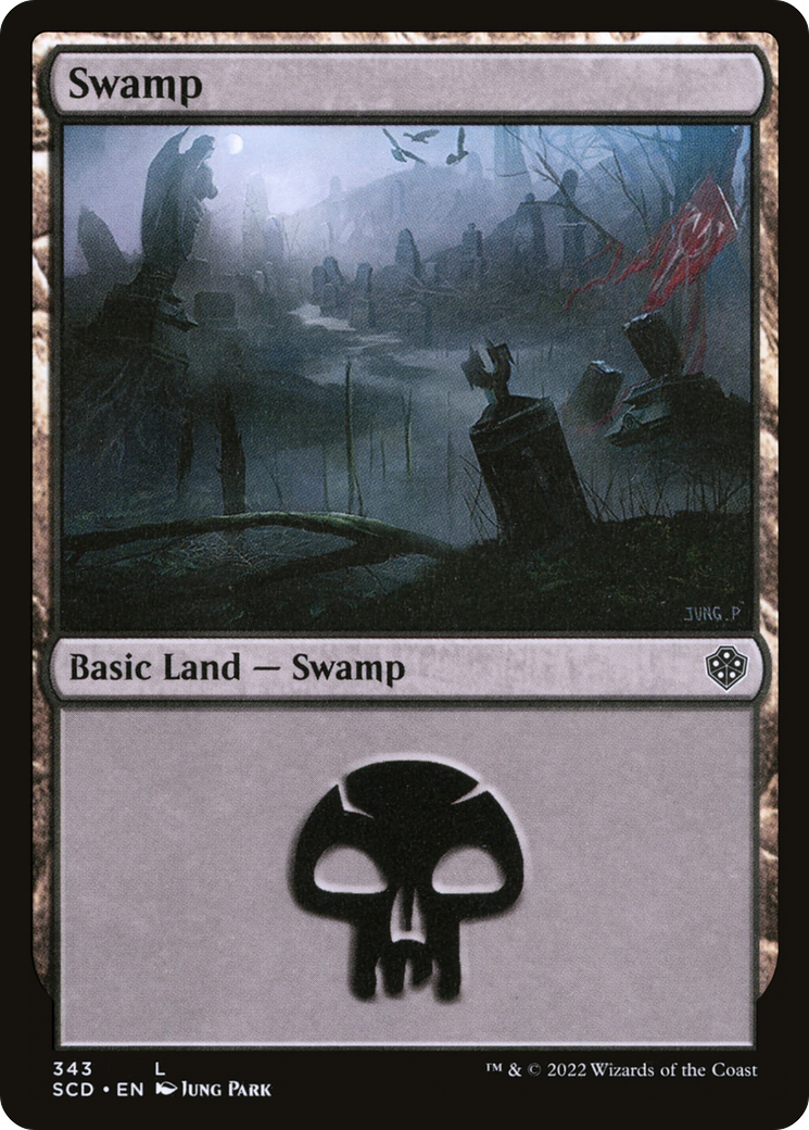 Swamp (343) (SCD-343) - Starter Commander Decks