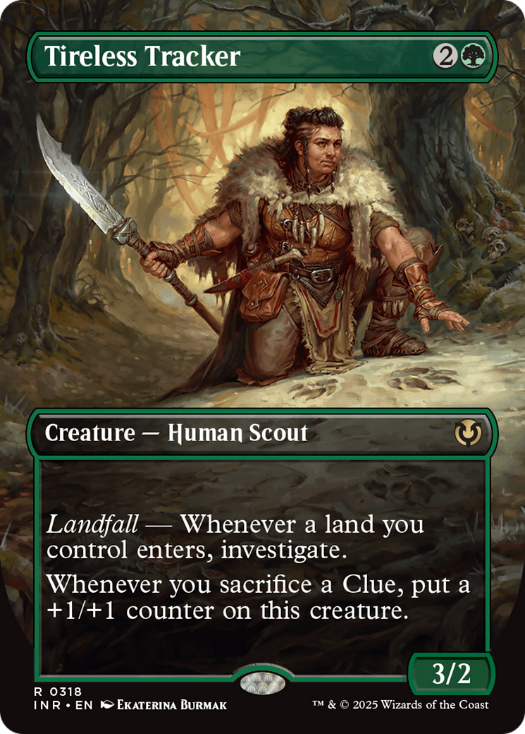 Tireless Tracker (INR-318) - Innistrad Remastered (Borderless) Foil
