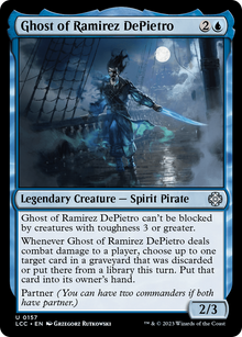 Ghost of Ramirez DePietro⁣ - Commander: The Lost Caverns of Ixalan⁣ (Uncommon)⁣ [157]