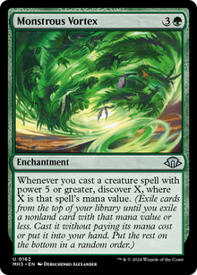 Monstrous Vortex⁣ - Modern Horizons 3⁣ (Uncommon)⁣ [162]