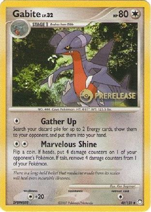 Gabite 048/124  Diamond and Pearl Promos - Promo