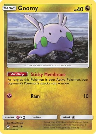 Goomy (91) 091/131  SM  Forbidden Light - Common