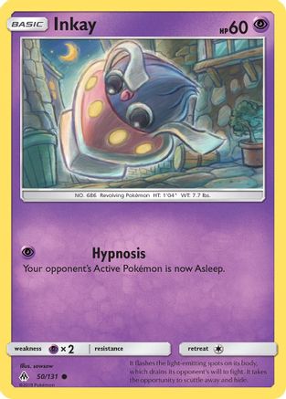 Inkay 050/131  SM  Forbidden Light - Common