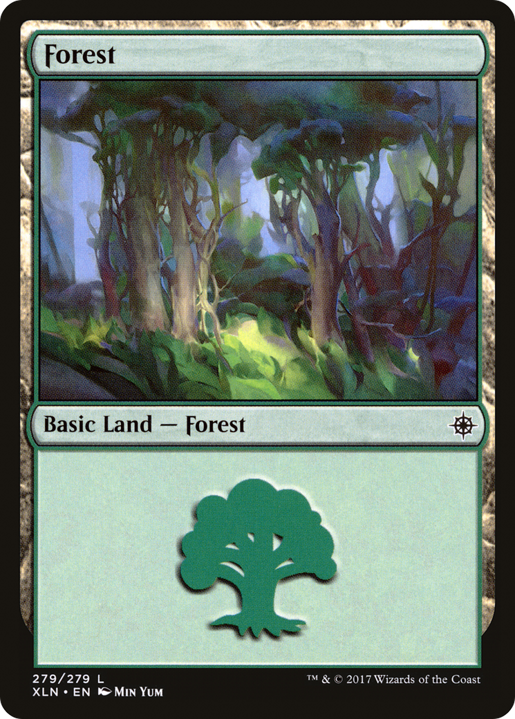 Forest (XLN-279) - Ixalan Foil