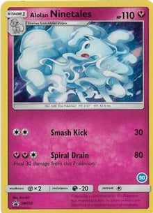 Alolan Ninetales (30) SM128  - Holofoil SM Trainer Kit Alolan Sandslash & Alolan Ninetales - Promo