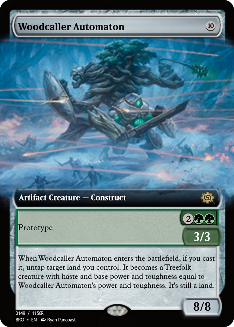 Woodcaller Automaton (PRM-105830) - Magic Online Promos