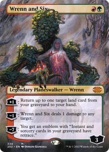 Wrenn and Six (V.1)⁣ - Double Masters 2022: Extras⁣ (Mythic)⁣ [334]