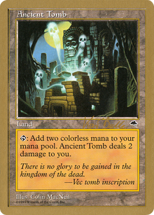 Ancient Tomb - 1999 Kai Budde (TMP) (WCD-) - World Championship Decks 1999