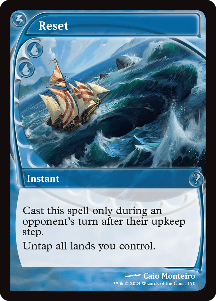 Reset (MB2-170) - Mystery Booster 2 Foil