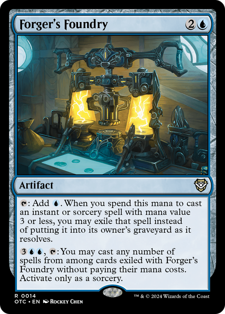 Forger's Foundry⁣ - Commander: Outlaws of Thunder Junction⁣ (Rare)⁣ [14]