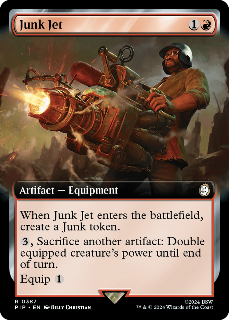 Junk Jet (V.1)⁣ - Universes Beyond: Fallout: Extras⁣ (Rare)⁣ [387]