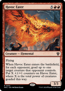 Havoc Eater⁣ - Commander: Murders at Karlov Manor⁣ (Rare)⁣ [31]