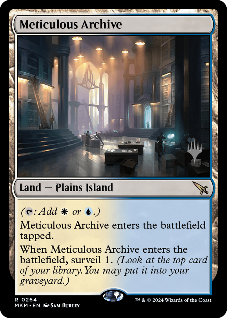 Meticulous Archive (PPMKM-264P) - Murders at Karlov Manor Promos Foil