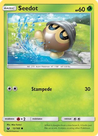 Seedot (12) 012  SM  Celestial Storm - Common