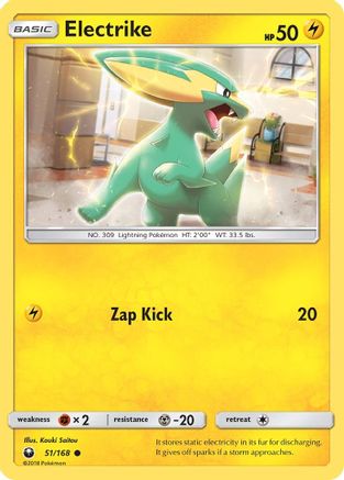 Electrike 051  - Reverse Holofoil SM  Celestial Storm - Common