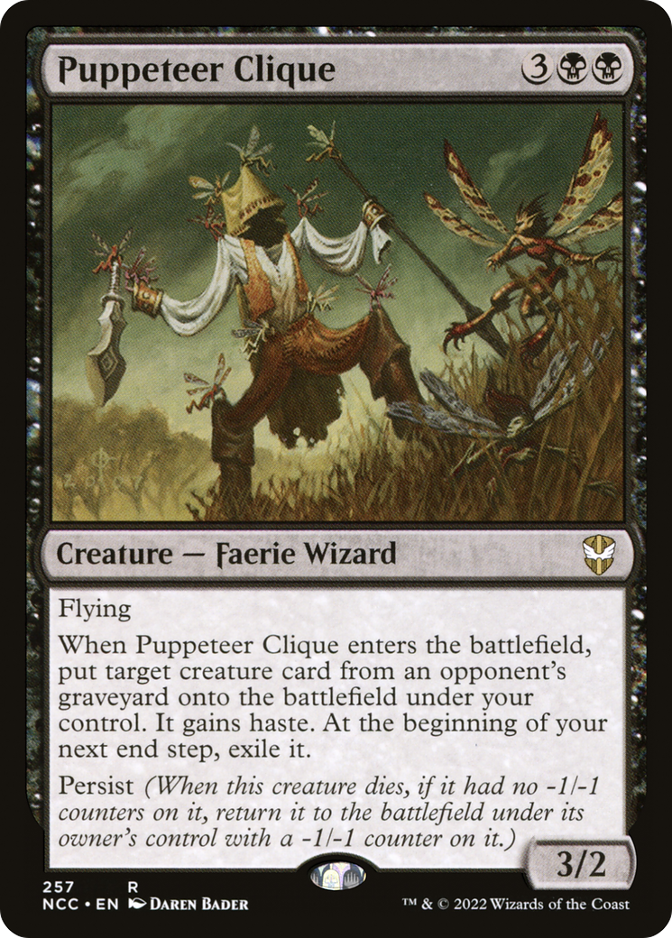 Puppeteer Clique⁣ - Commander: Streets of New Capenna⁣ (Rare)⁣ [257]