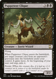 Puppeteer Clique⁣ - Commander: Streets of New Capenna⁣ (Rare)⁣ [257]