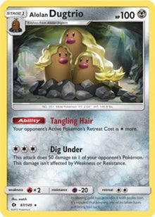 Alolan Dugtrio 087/149  - Holofoil Blister Exclusives - Promo