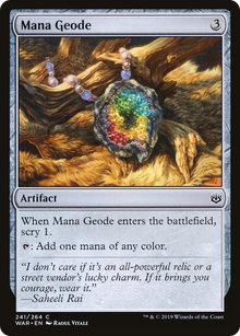 Mana Geode (WAR-241) - War of the Spark Foil