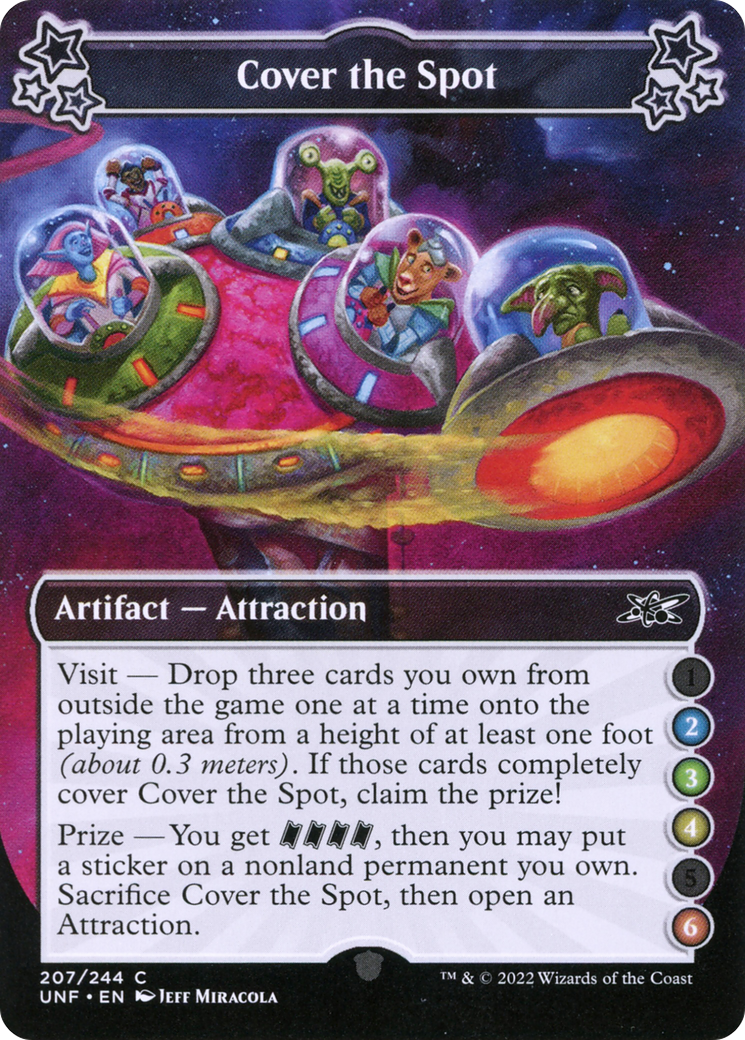 Cover the Spot (2-3-4-6) (UNF-207A) - Unfinity Foil
