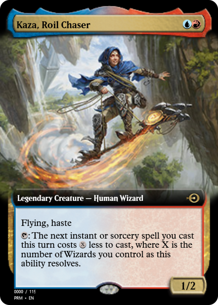 Kaza, Roil Chaser (PRM-83806) - Magic Online Promos
