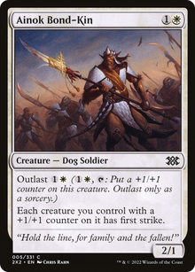 Ainok Bond-Kin⁣ - Double Masters 2022⁣ (Common)⁣ [5]