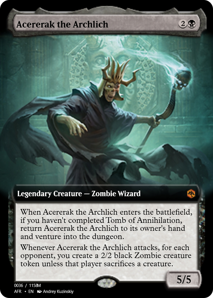 Acererak the Archlich (PRM-92688) - Magic Online Promos Foil