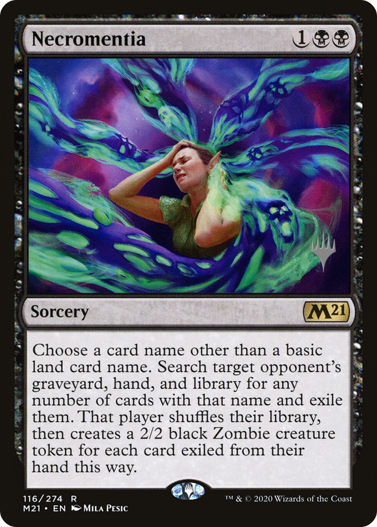 Necromentia (PPM21-116) - Core Set 2021 Promos