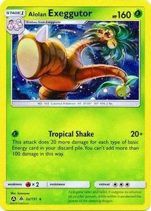 Alolan Exeggutor 02a/131  - Holofoil Alternate Art Promos - Promo