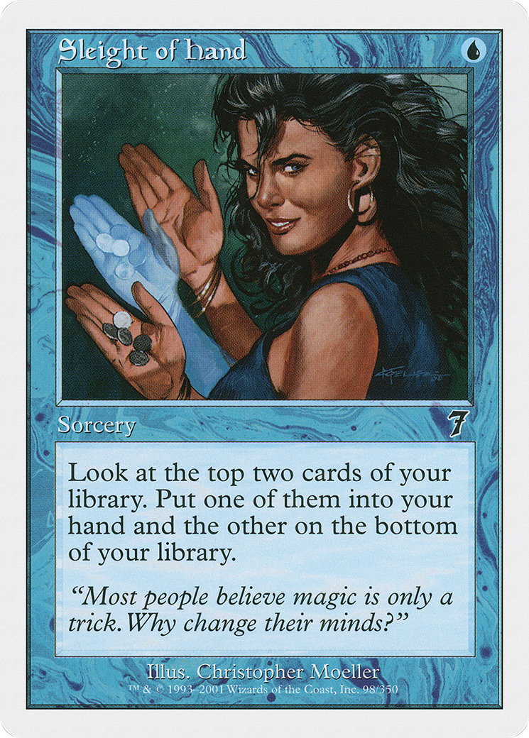 Sleight of Hand (7ED-098) - Seventh Edition