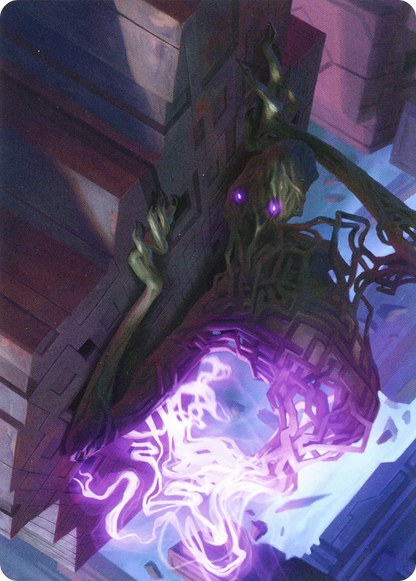 Skyclave Shade // Skyclave Shade (AZNR-061) - Zendikar Rising Art Series (Borderless)