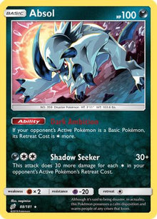 Absol 088/181  - Holofoil SM  Team Up - Holo Rare