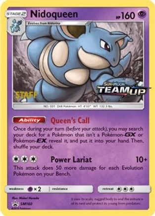 Nidoqueen SM160  - Holofoil SM Promos - Promo