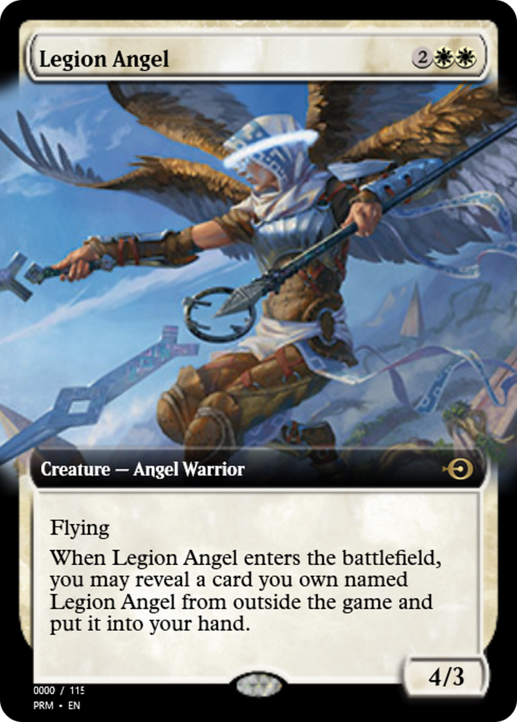 Legion Angel (PRM-83754) - Magic Online Promos Foil