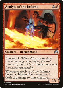 Acolyte of the Inferno (ORI-128) - Magic Origins Foil