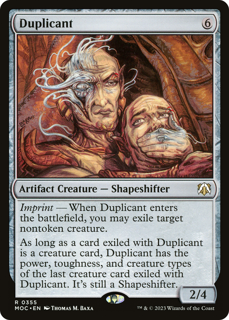 Duplicant⁣ - Commander: March of the Machine⁣ (Rare)⁣ [355]