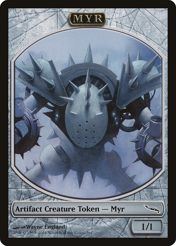 Myr Token (MRD) (MPRP-004) - Magic Player Rewards 2004