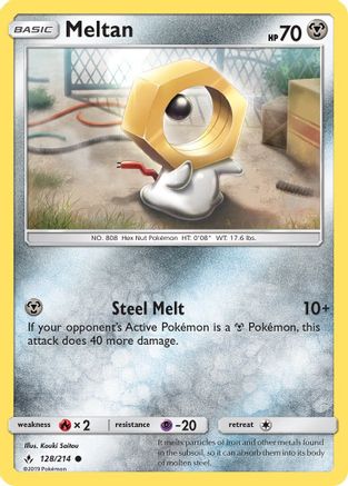 Meltan 128  SM  Unbroken Bonds - Common