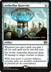 Aetherflux Reservoir (PRE-192S) - Kaladesh Promos Foil
